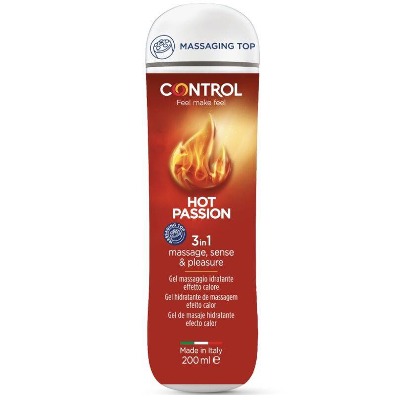 CONTROL - PAIXO QUENTE 3 EM 1 GEL 200 ML - Toys "n" Us