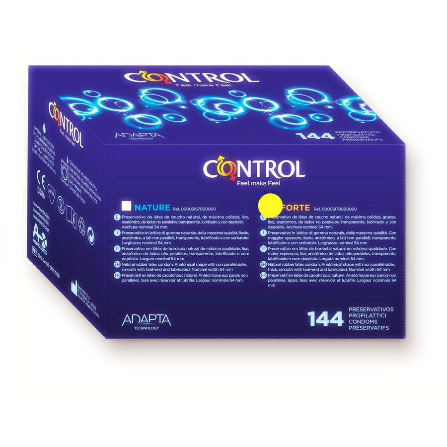 CONTROL - PRESERVATIVOS ADAPTA FORTE 144 UNIDADES - Toys "n" Us