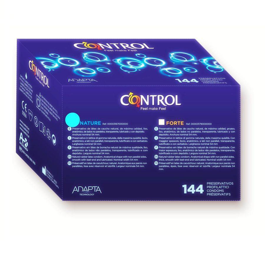 CONTROL - PRESERVATIVOS ADAPTA NATURE 144 UNIDADES - Toys "n" Us