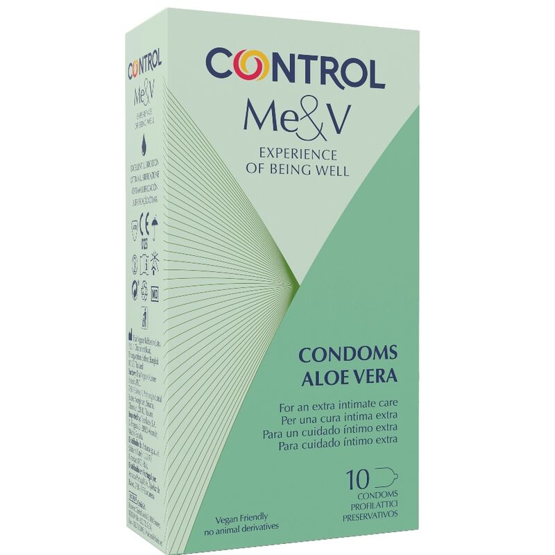 CONTROL - PRESERVATIVOS COM ALOE VERA 10 UNIDADES - Toys "n" Us