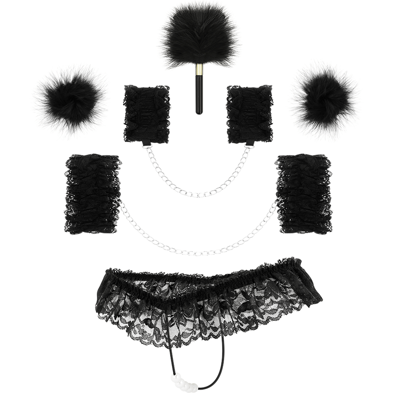COQUETTE CHIC DESIRE - ACESSÓRIOS DE RENDA BONDAGE SET DELUXE - Toys "n" Us