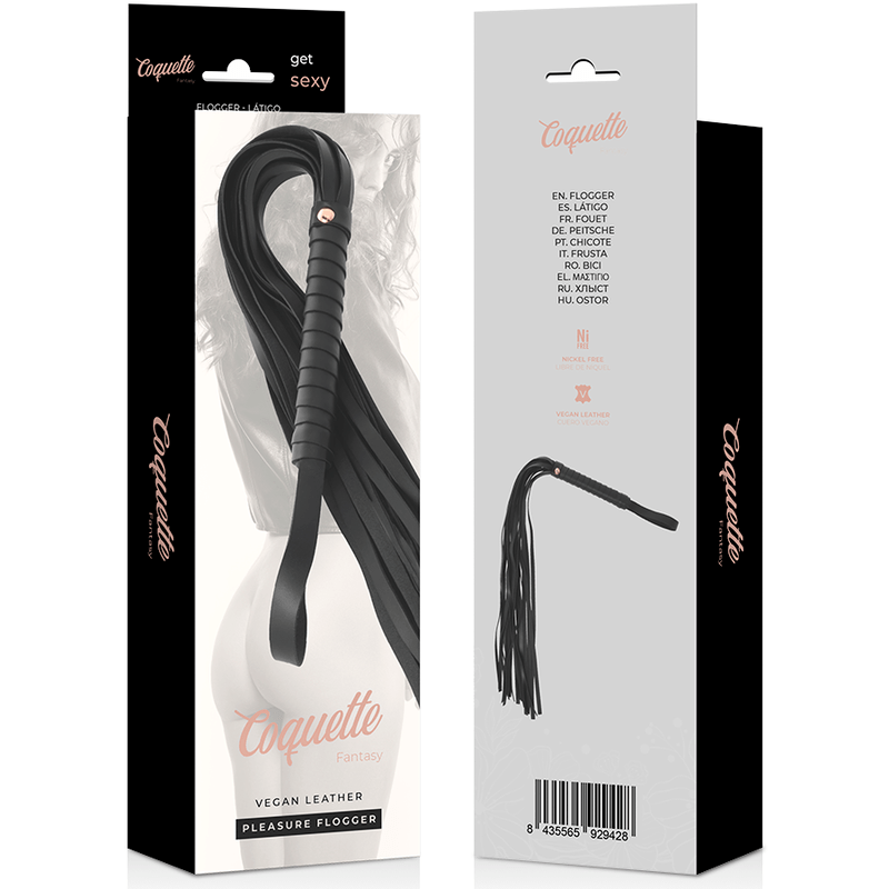 COQUETTE CHIC DESIRE - CHICOTE DE COURO FANTASY VEGAN - Toys "n" Us