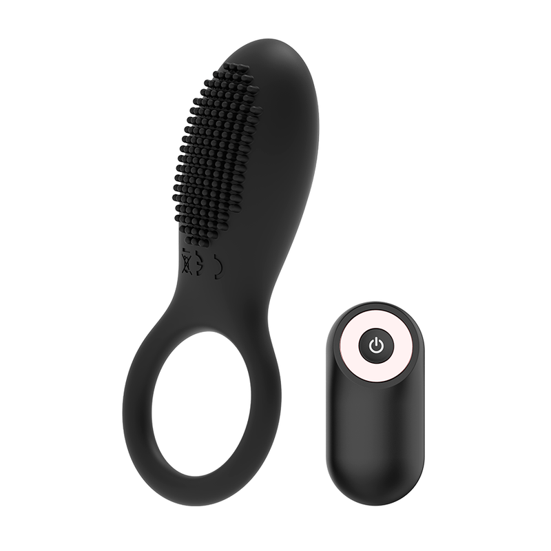 COQUETTE CHIC DESIRE - COCK RING CONTROLE REMOTO RECARREGVEL PRETO/ OURO - Toys "n" Us