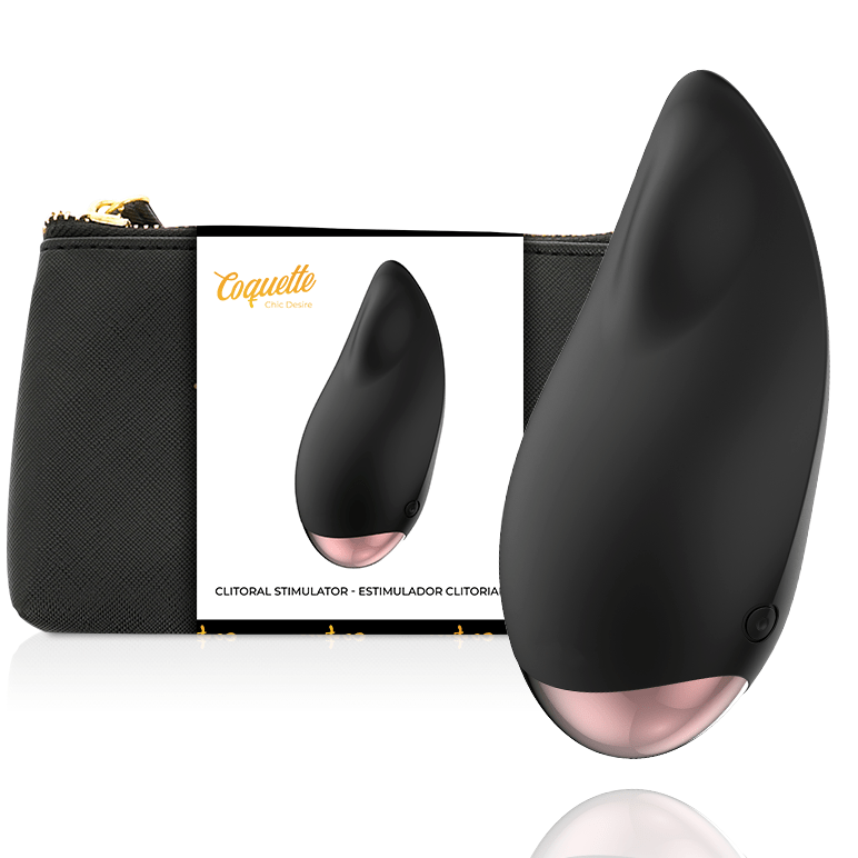 COQUETTE CHIC DESIRE - ESTIMULADOR CLITORIAL PRETO / OURO - Toys "n" Us