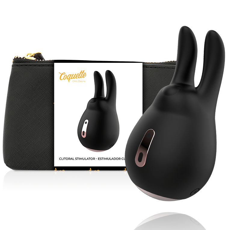 COQUETTE CHIC DESIRE - ESTIMULADOR CLITORIAL PRETO / OURO - Toys "n" Us
