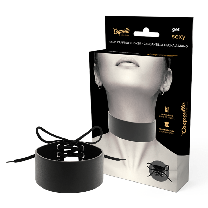 COQUETTE CHIC DESIRE - GARGANTILHA DE COURO VEGANO - Toys "n" Us