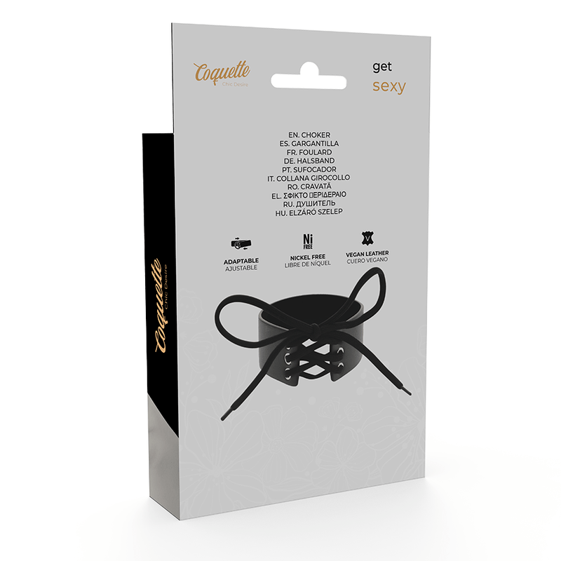 COQUETTE CHIC DESIRE - GARGANTILHA DE COURO VEGANO - Toys "n" Us