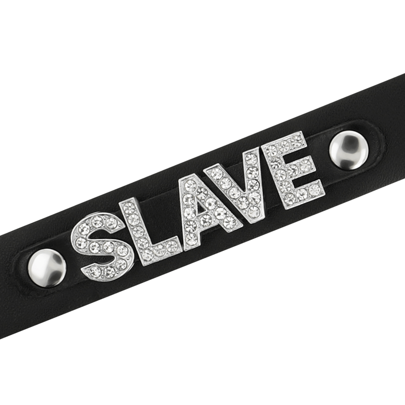 COQUETTE CHIC DESIRE - GARGANTILHA DE COURO VEGANO SLAVE - Toys "n" Us