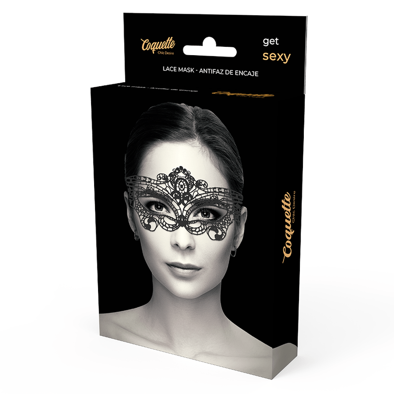 COQUETTE CHIC DESIRE - MSCARA DE RENDA PRETA FINA - Toys "n" Us