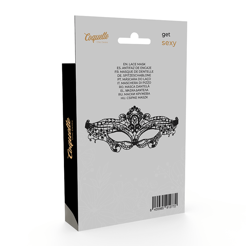 COQUETTE CHIC DESIRE - MSCARA DE RENDA PRETA FINA - Toys "n" Us
