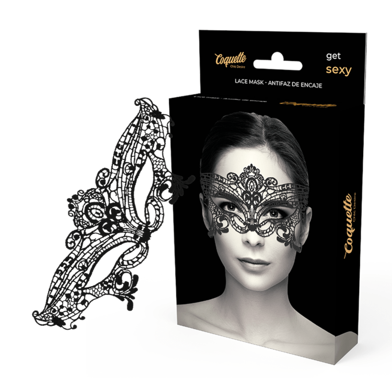 COQUETTE CHIC DESIRE - MSCARA LARGA DE RENDA PRETA - Toys "n" Us