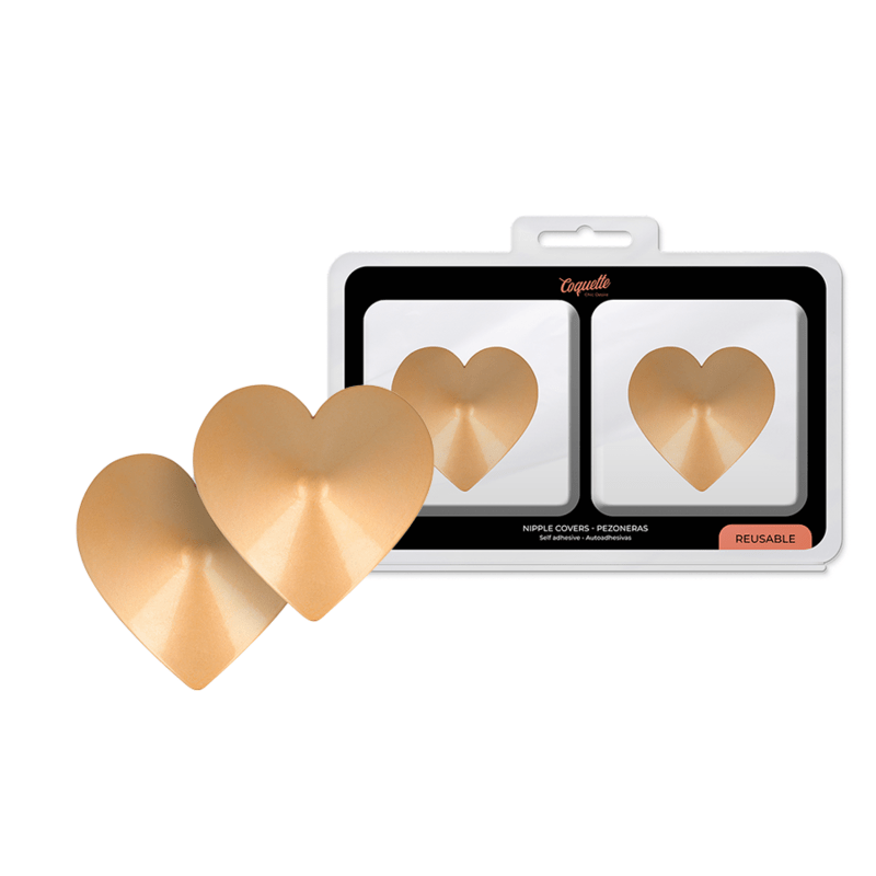 COQUETTE CHIC DESIRE - NIPPLE COVERS GOLDEN HEARTS - Toys "n" Us