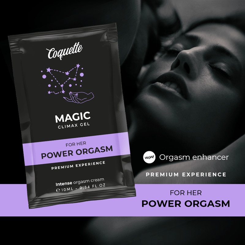 COQUETTE CHIC DESIRE - POCKET MAGIC CLIMAX GEL PARA SEU ORGASMO GEL DE MELHORIA 10 ML - Toys "n" Us