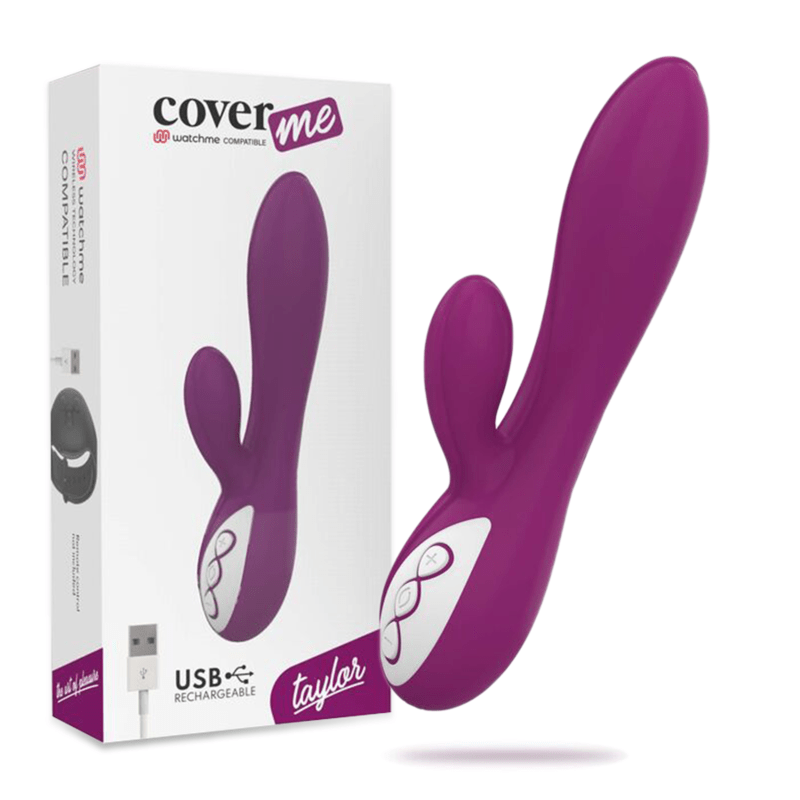 COVERME - VIBRADOR TAYLOR COMPATÍVEL COM A TECNOLOGIA WATCHME WIRELESS - Toys "n" Us