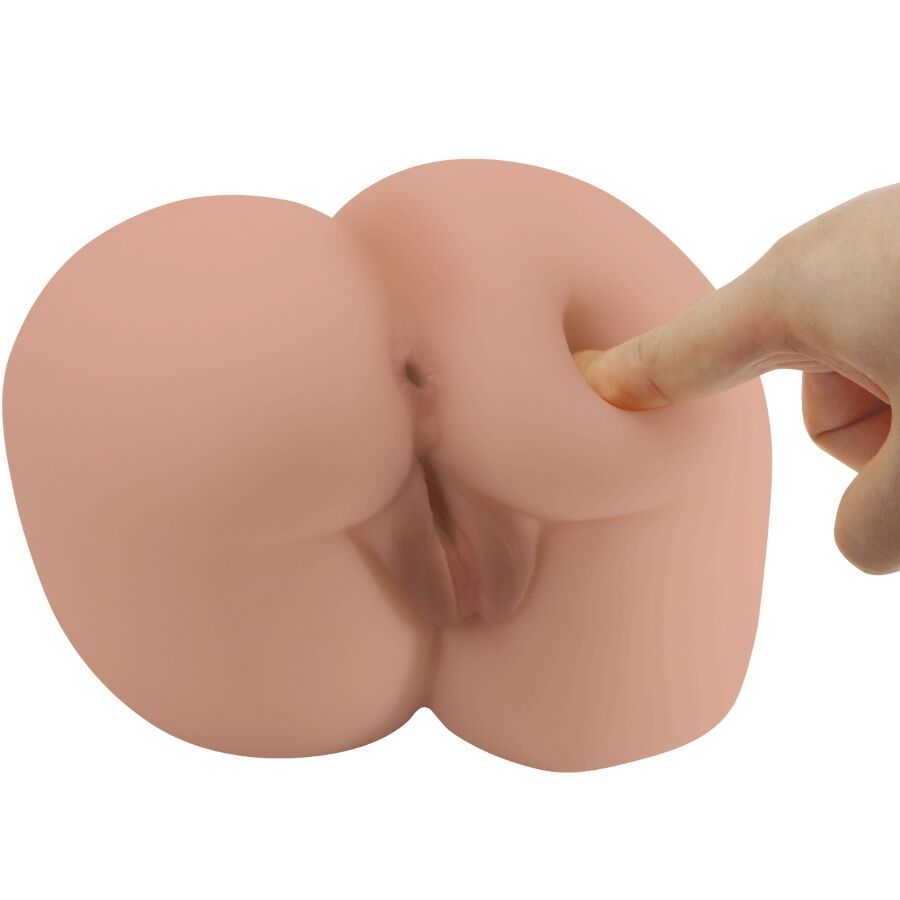 CRAZY BULL - BERNACE ASS VIBRATOR WITH REALISTIC VAGINA AND ANUS FLESH REMOTE CONTROL - Toys "n" Us
