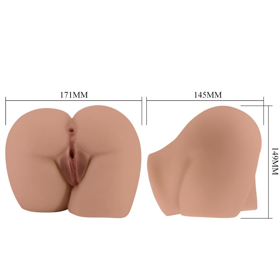 CRAZY BULL - BERNACE ASS VIBRATOR WITH REALISTIC VAGINA AND ANUS FLESH REMOTE CONTROL - Toys "n" Us