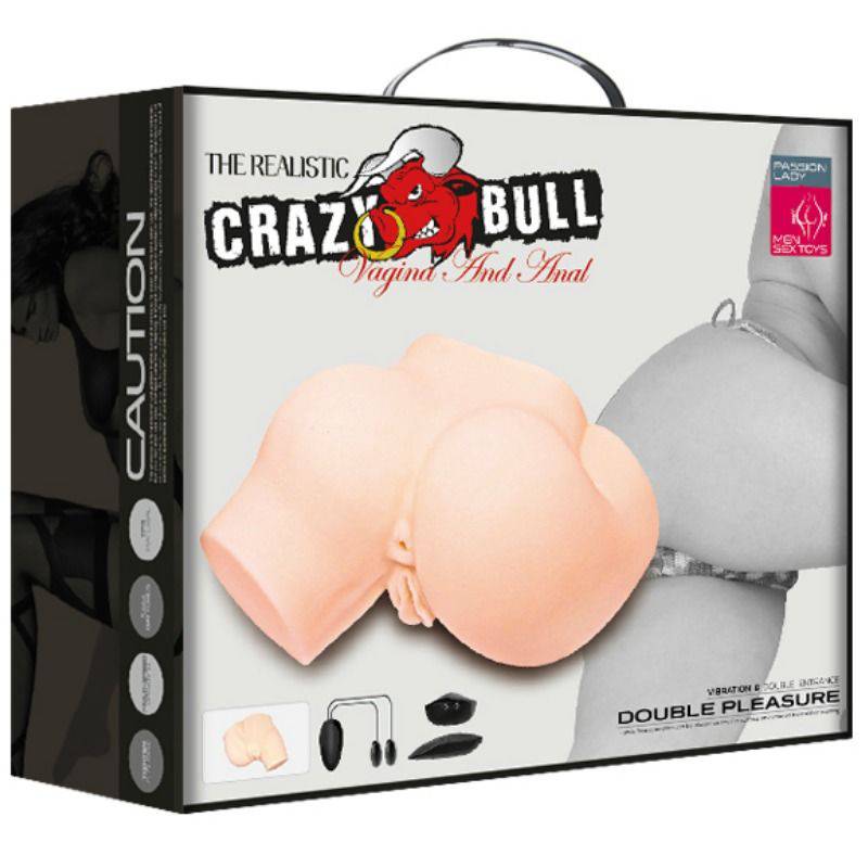 CRAZY BULL - BUNDA COM VAGINA E NUS REALISTAS E VIBRAO - Toys "n" Us
