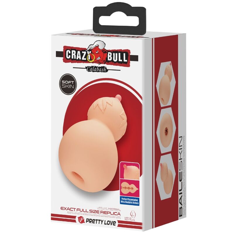 CRAZY BULL - CALABASH BREAST - SHAPED MASTUBADOR - Toys "n" Us