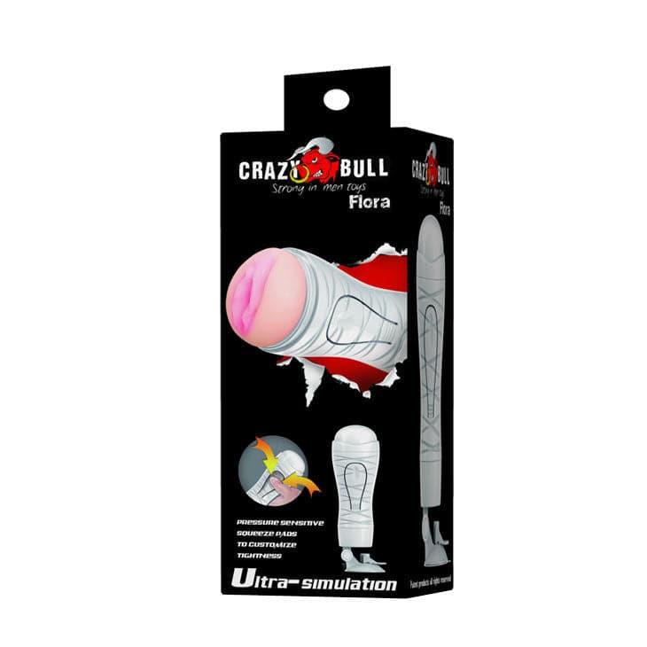 CRAZY BULL - FLORA VAGINA COM BASE MASTURBADOR - Toys "n" Us