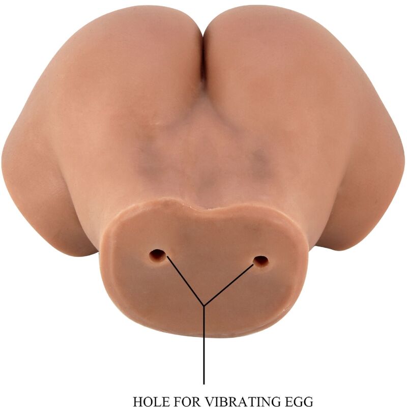 CRAZY BULL - HAILEY VIBRATOR BUTT WITH REALISTIC VAGINA AND ANUS MULATTO CONTROL REMOTO - Toys "n" Us