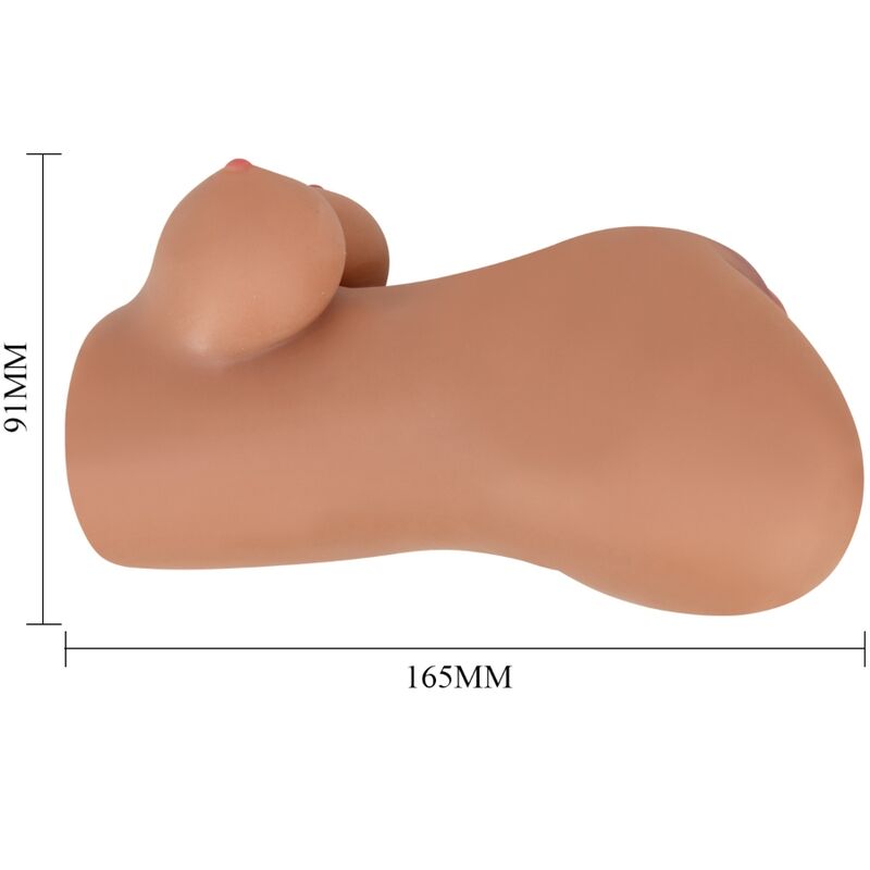CRAZY BULL - HANNAH DOUBLE MASTURBATOR VAGINA & ANUS REALISTIC MULATTO - Toys "n" Us