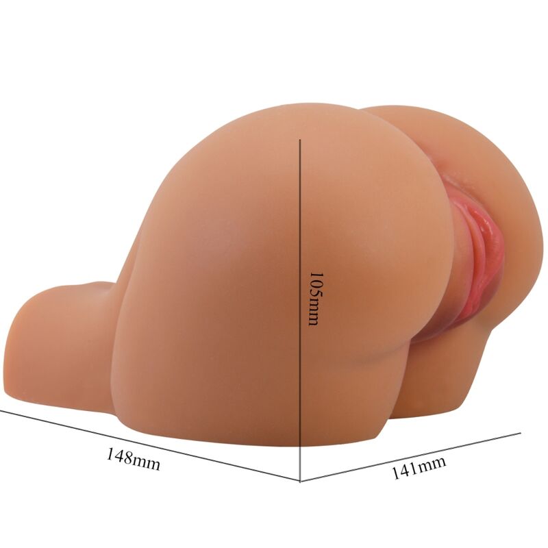 CRAZY BULL - KYLIE ASS VIBRATOR WITH REALISTIC VAGINA AND ANUS FLESH REMOTE CONTROL - Toys "n" Us