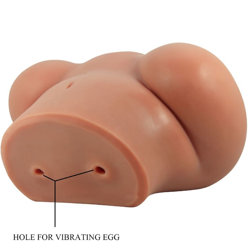 CRAZY BULL - LUNA VIBRATOR BUTT WITH REALISTIC VAGINA AND ANUS FLESH CONTROL REMOTO - Toys "n" Us