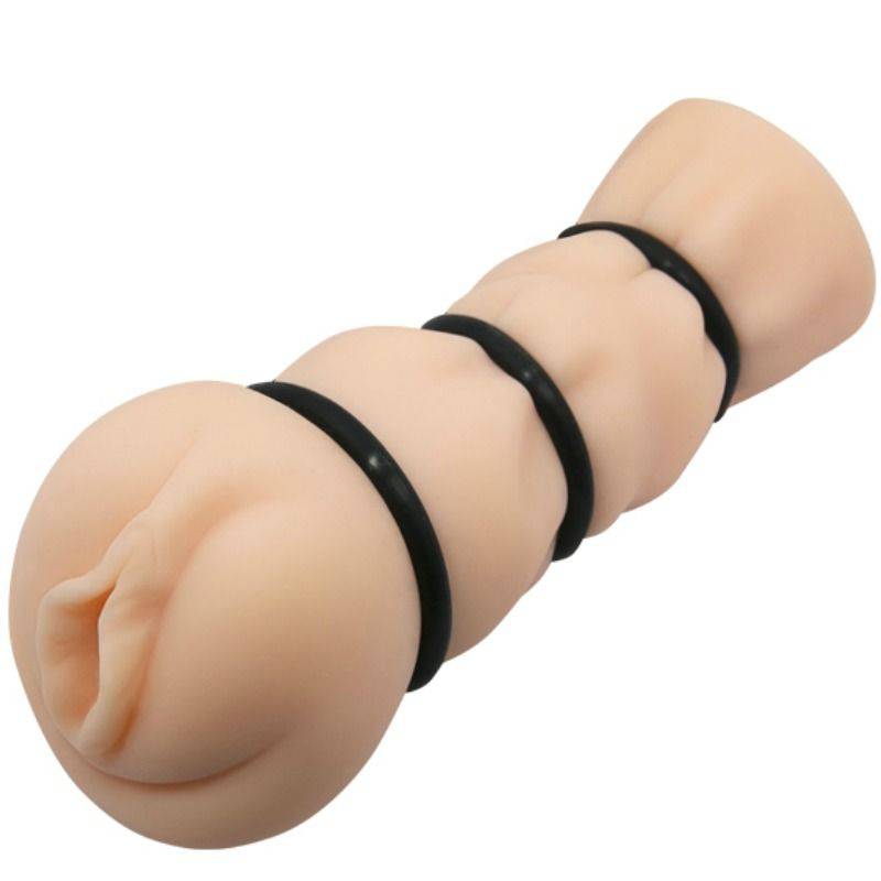CRAZY BULL - MASTURBADOR DE VAGINA COM ANÉIS - Toys "n" Us