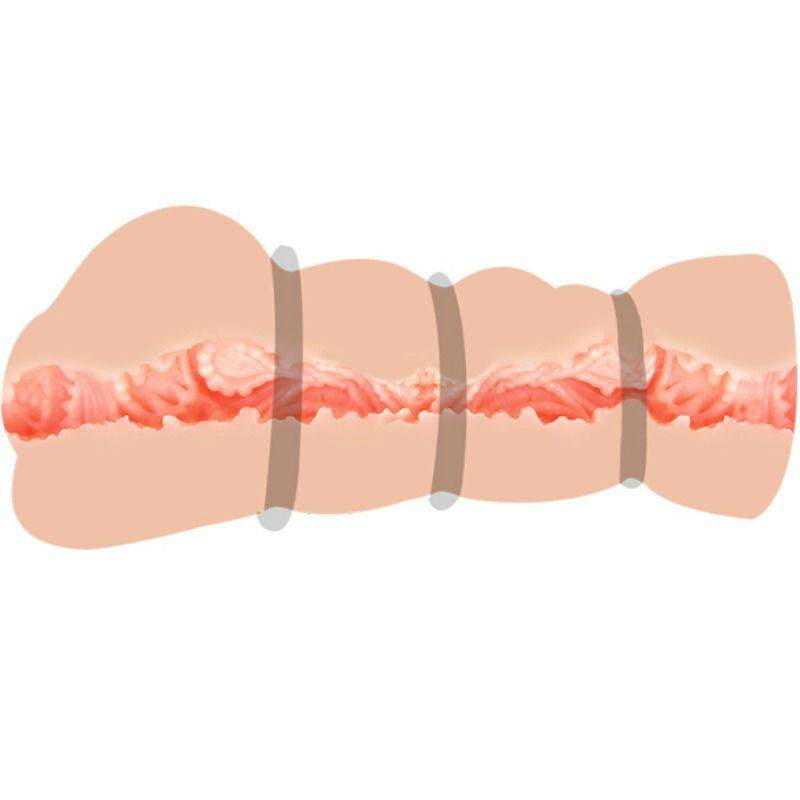 CRAZY BULL - MASTURBADOR DE VAGINA COM ANÉIS - Toys "n" Us