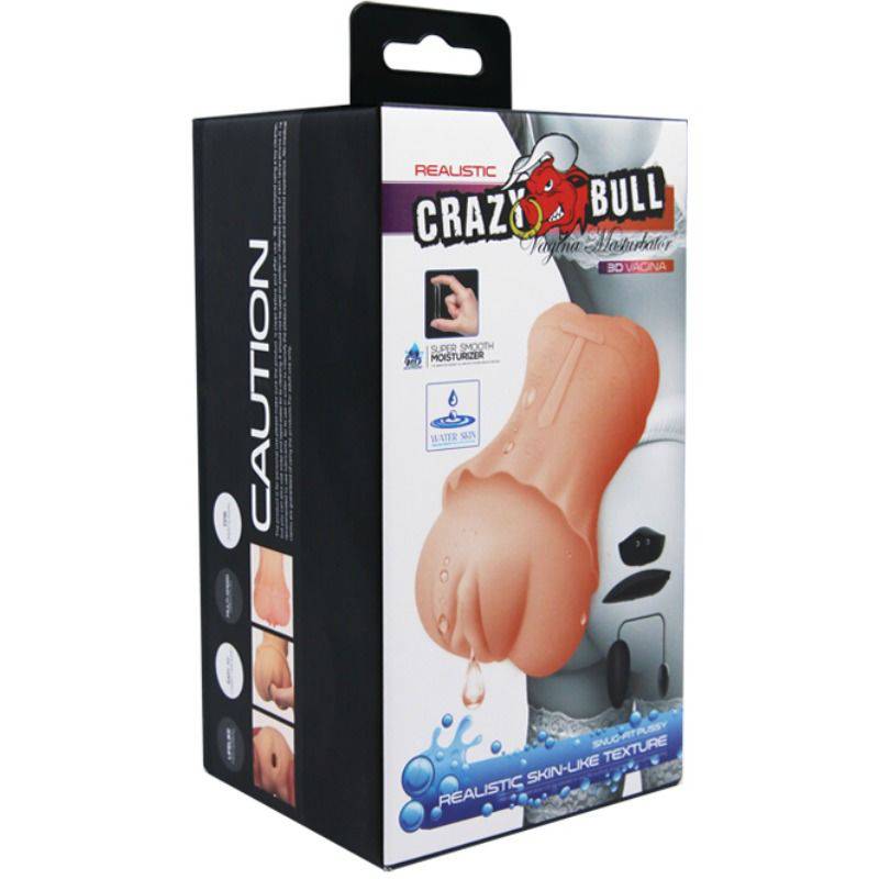 CRAZY BULL - MASTURBADOR DE VAGINA PELE DE GUA COM BALA VIBRANTE 2 - Toys "n" Us
