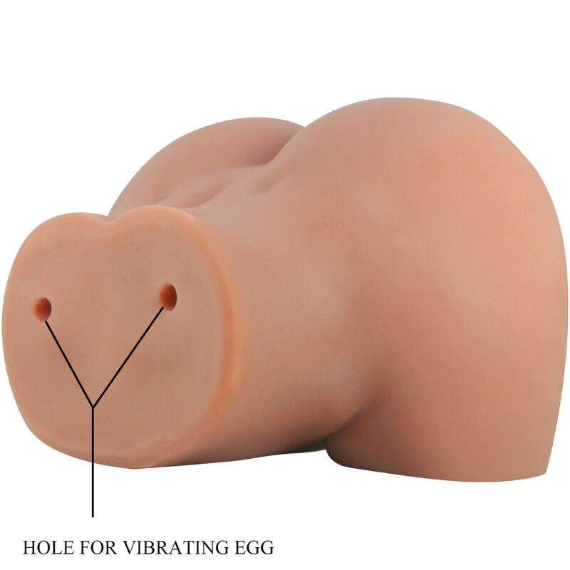 CRAZY BULL - MILA VIBRATOR BUTT WITH REALISTIC VAGINA AND ANUS FLESH CONTROL REMOTO - Toys "n" Us