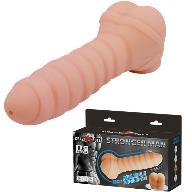 CRAZY BULL - PÊNIS MULTIFUNCIONAL 21.8 CM - Toys "n" Us