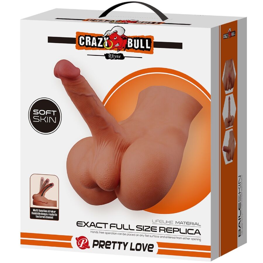 CRAZY BULL - RHYNE BACK REALISTIC NATURAL MASTURBATOR - Toys "n" Us