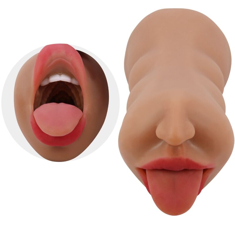 CRAZY BULL - SARAH DOUBLE MASTURBATOR MOUTH & VAGINA FLESH - Toys "n" Us