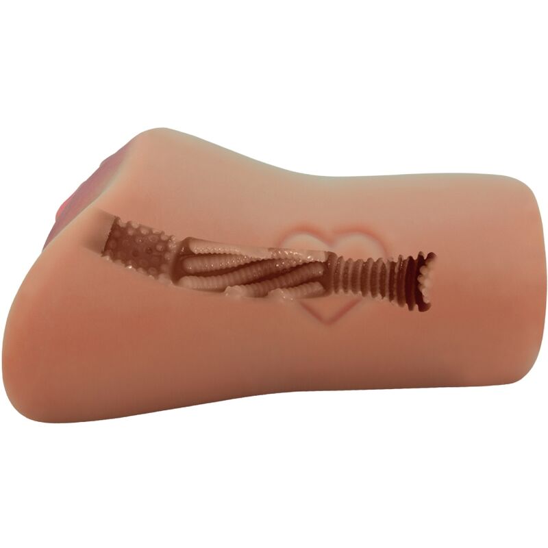 CRAZY BULL - SCARLET VAGINA AND ANUS DESIGN WITH A HEART FLESH - Toys "n" Us