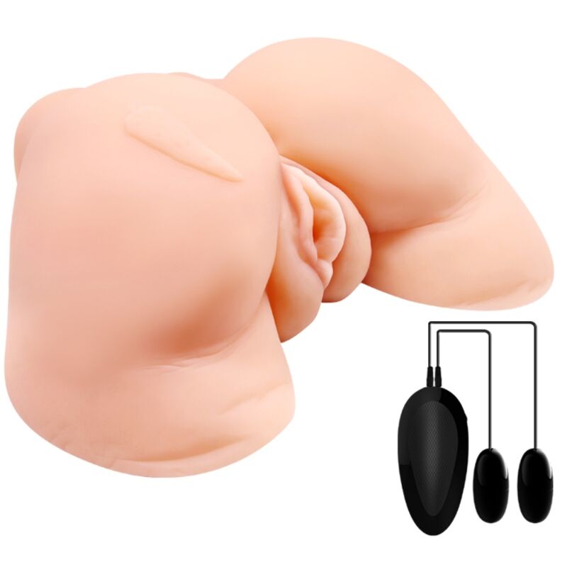 CRAZY BULL - VAGINA AND ANUS WITH REALISTIC MESH WITH VIBRATION - Toys "n" Us