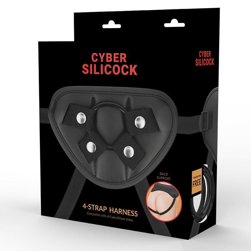 CYBER SILICOCK - ARNÊS DE CINTA COM 3 ANÉIS GRTIS - Toys "n" Us