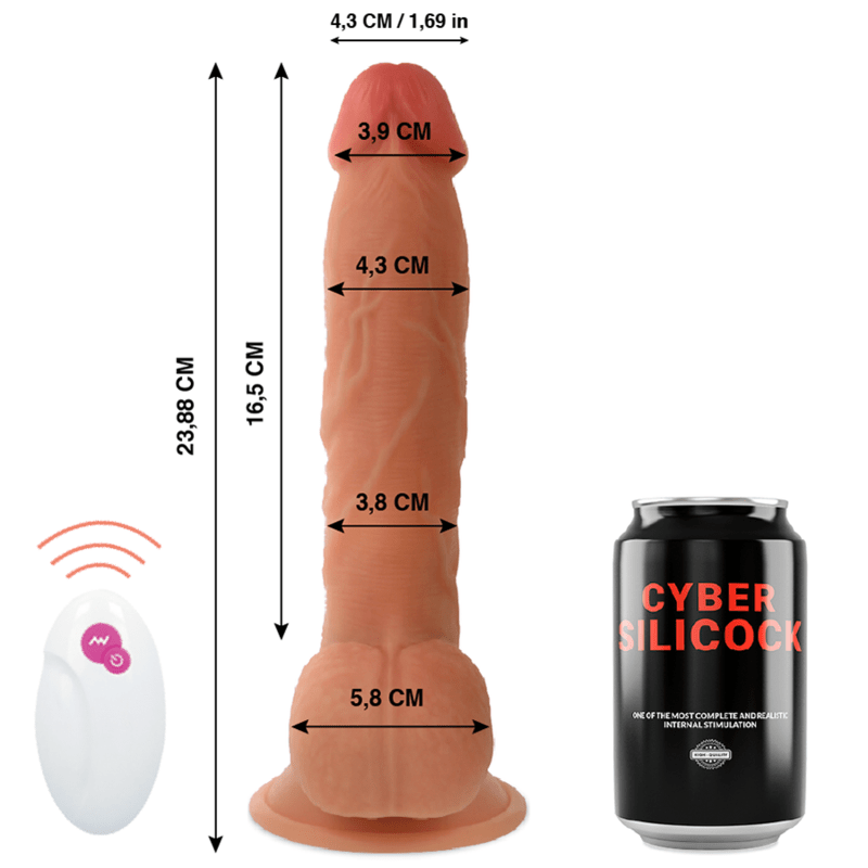 CYBER SILICOCK - CONTROLE REMOTO REALÍSTICO MASTER BEN 23.88 CM - O - 4.3 CM - Toys "n" Us