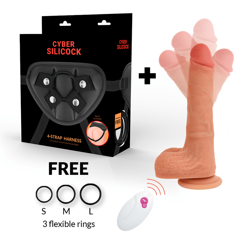 CYBER SILICOCK - STRAP - ON MR RICK REMOTE CONTROL - Toys "n" Us