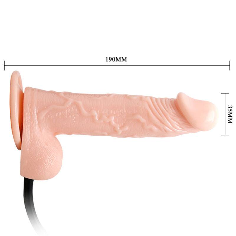 DANÇA - DILDO INFLÁVEL REALISTA COM VENTOSA 15 CM - Toys "n" Us