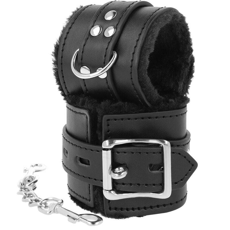 DARKNESS - ALGEMAS BDSM COM FORRO PRETO - Toys "n" Us