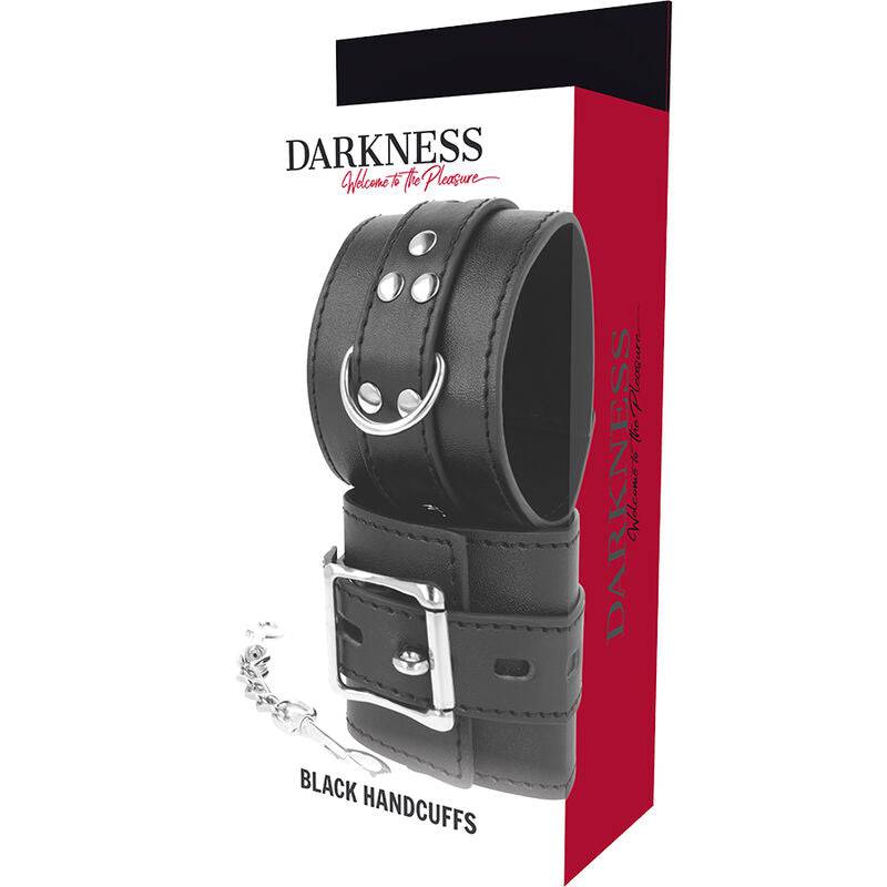 DARKNESS - ALGEMAS DE COURO PRETO - Toys "n" Us