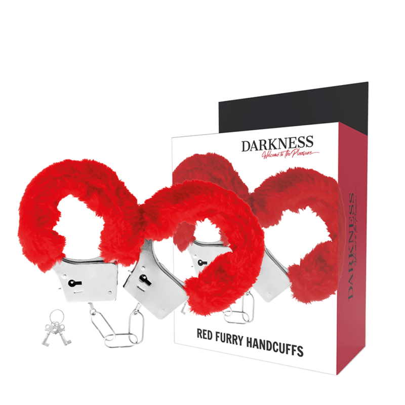 DARKNESS - ALGEMAS DE METAL FORRO VERMELHO - Toys "n" Us