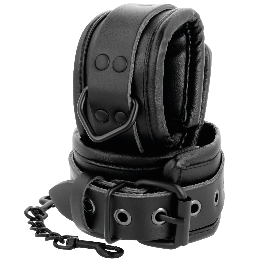DARKNESS - ALGEMAS E COLAR DE COURO PRETO - Toys "n" Us