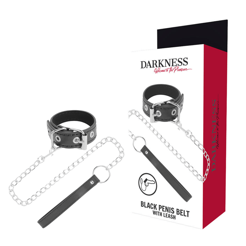 DARKNESS - ANEL PARA PÊNIS COM ALÇA - Toys "n" Us