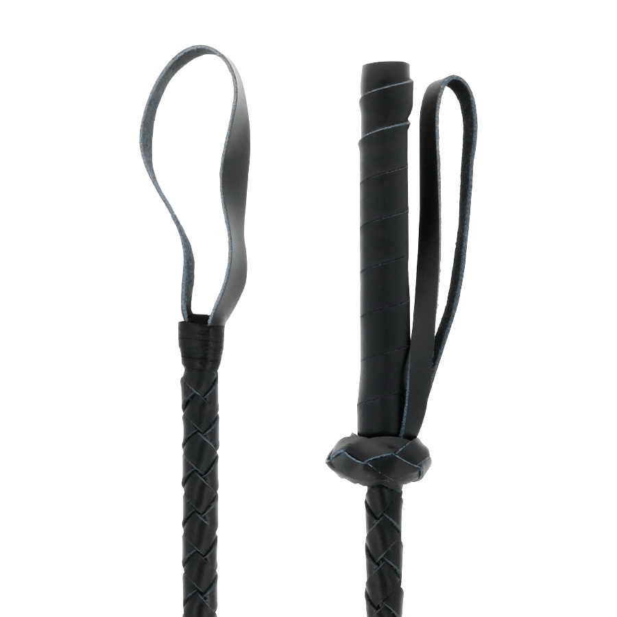 DARKNESS - CHICOTE BDSM FETICHE DE COURO 60 CM - Toys "n" Us