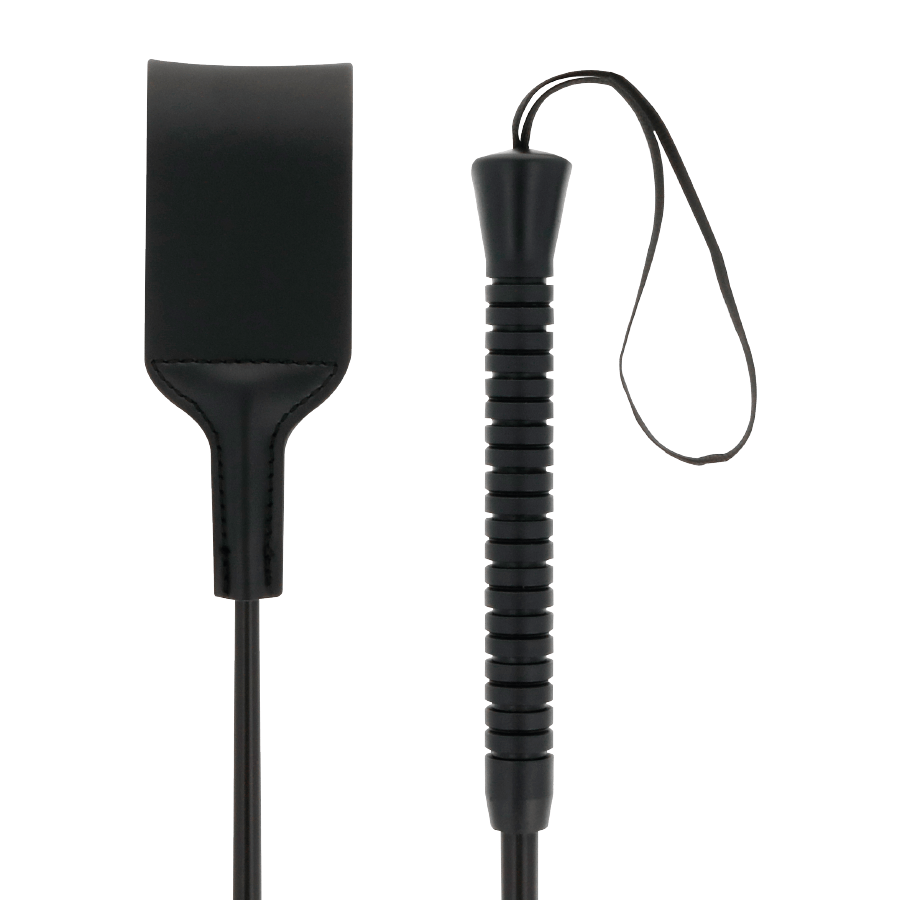 DARKNESS - CHICOTE BDSM FETICHE PRETO GRANDE - Toys "n" Us