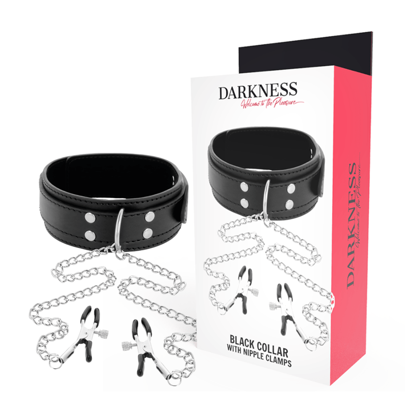 DARKNESS - COLAR COM GRAMPOS DE BICO PRETO - Toys "n" Us