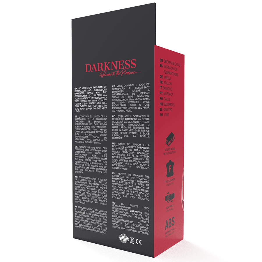 DARKNESS - MORDAA RESPIRVEL VERMELHA - Toys "n" Us