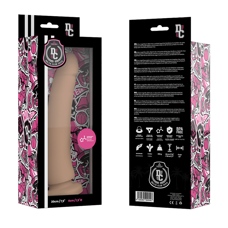 DELTA CLUB - TOYS DILDO MÉDICO NATURAL SILICONE 20 CM - O - 4 CM - Toys "n" Us
